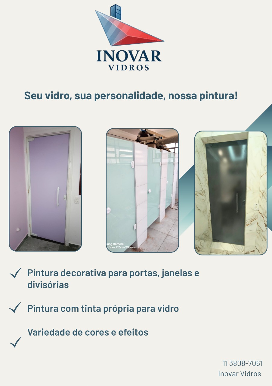 Serigrafia em Vidros