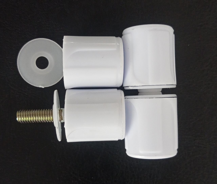 Puxador de Box de Banheiro Branco