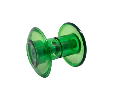 Puxador de Acrílico Verde para fixar em Portas