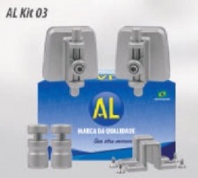 AL Kit 03 Janela de Correr 4 Folhas